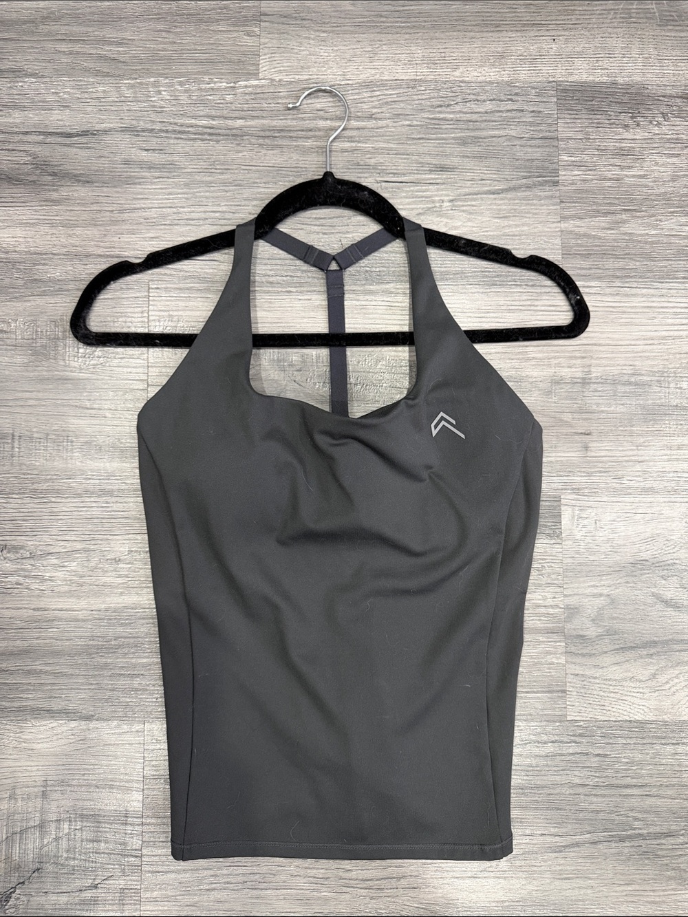 Oner Active One-Shoulder Black Athletic Tank Top